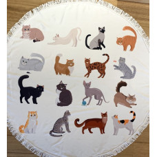 Round Beach Towel